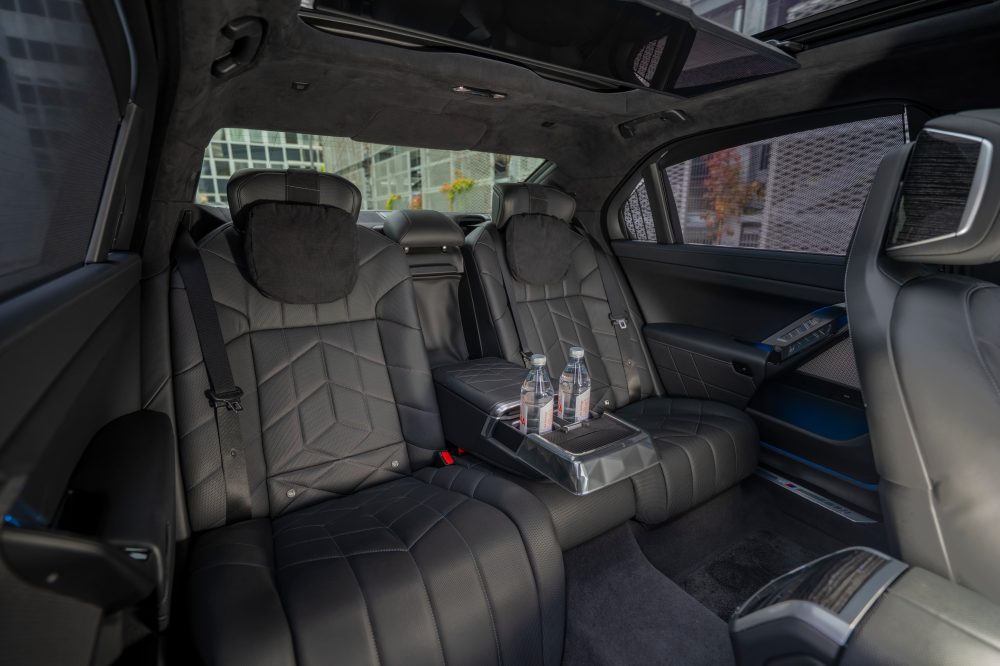 Interieur – Fond der First Class Limousine (BMW 7er), FIVEWAY Nürnberg