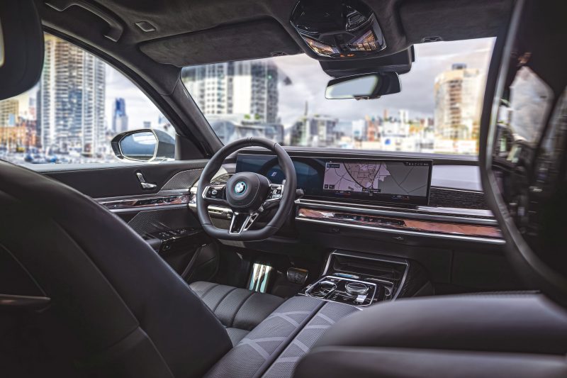 BMW 7er (G70) Interieur – First-Class-Fond, FIVEWAY Chauffeurservice